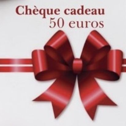 Chèques cadeaux Chèque cadeau de 50€