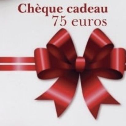 Chèques cadeaux Chèque cadeau de 75€