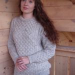 Femme Pull traditionnel à col rond