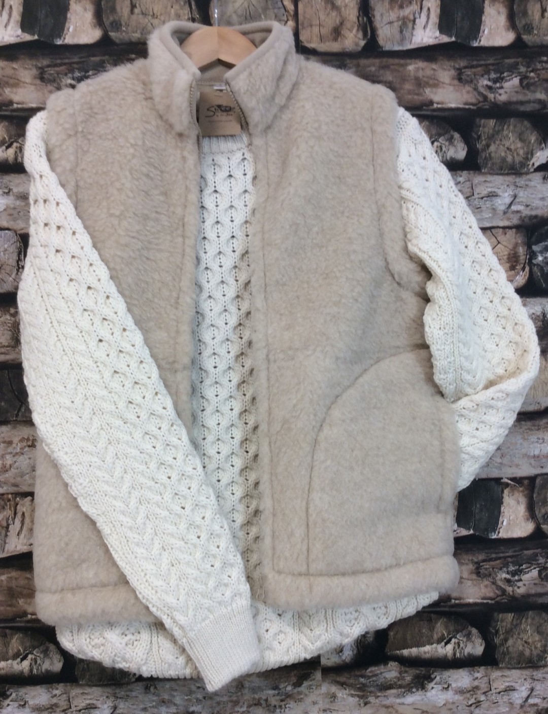 gilet sans manche homme laine merinos