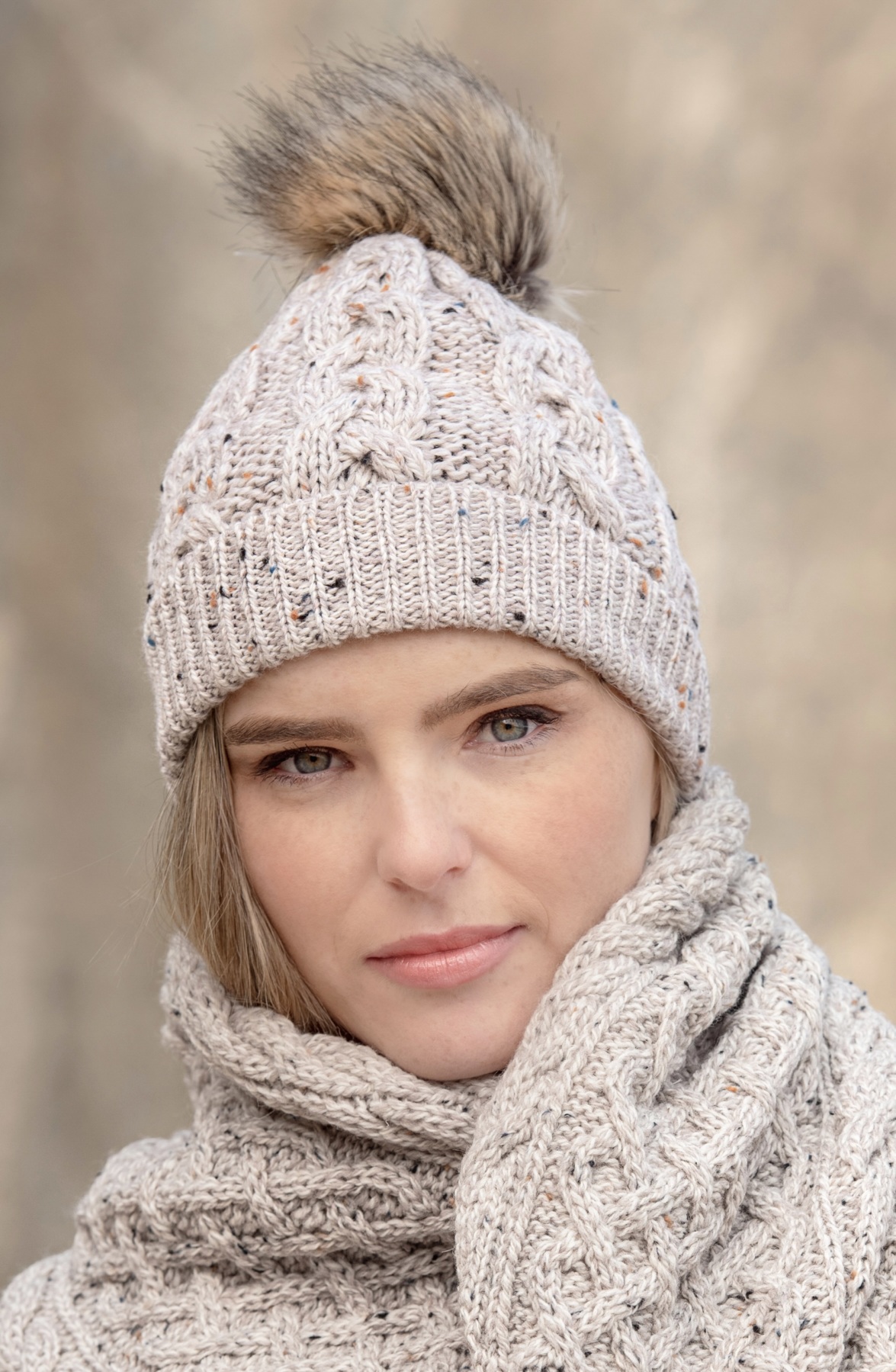 Bonnet Hiver Avec Doublure En Soie