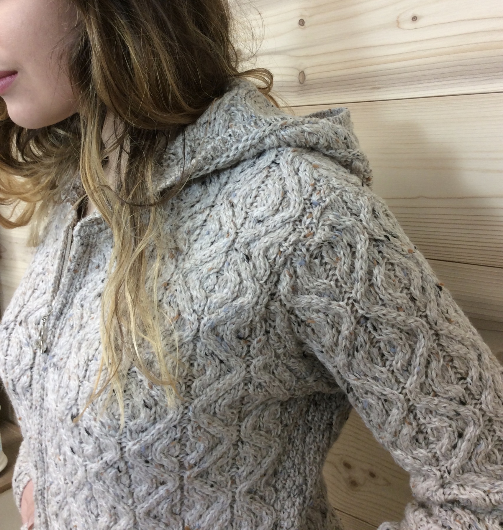 Gilet Liberty Island Femme - 50% Laine Mérinos, Taille XL Marron, Occasion Très Bon état