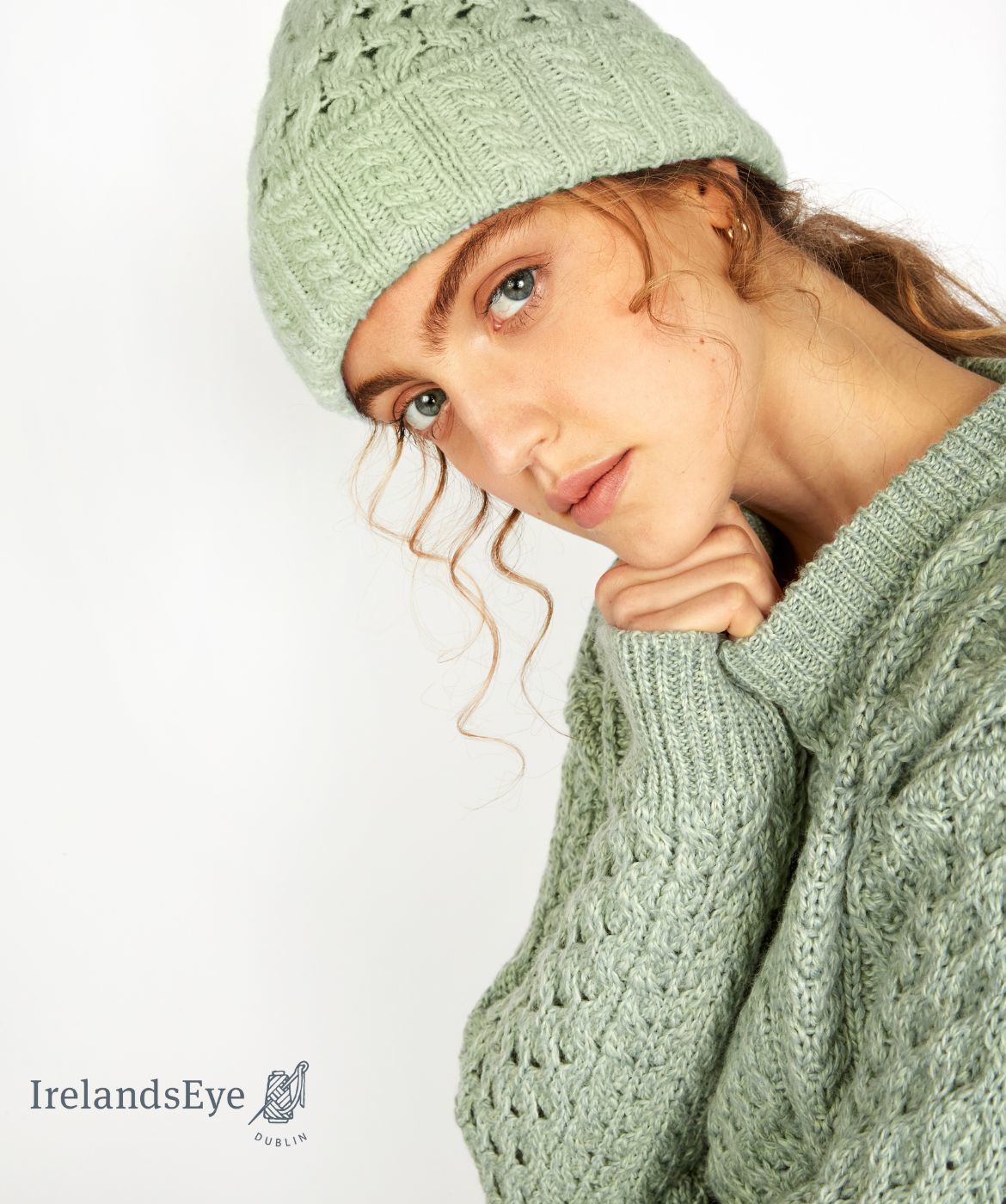 Bonnet irlandais chaud pure laine IrelandsEye